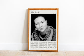 bell hooks Gloria Jean Watkins Wall Art Poster Poster bell hooks  Black White Poster  Poster  Art Gift 1688030196 9816