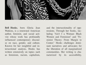 bell hooks Gloria Jean Watkins Wall Art Poster Poster bell hooks  Black White Poster  Poster  Art Gift 1688030196 9816