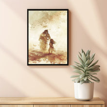Show Me The Way, Modern Christian Art, Jesus and Little Boy Painting, Jesus and Boy Art, Jesus Painting, Jesus Poster, Christian Wall Art