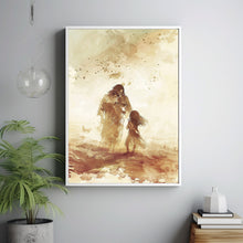 Show Me The Way, Modern Christian Art, Jesus and Little Boy Painting, Jesus and Boy Art, Jesus Painting, Jesus Poster, Christian Wall Art