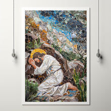 Jesus Christ Praying Holy Painting Poster God Peace Print Wall Art Gift Trendy Living Room Home Decor Framed Canvas Christian Nursery Decor 2