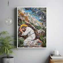 Jesus Christ Praying Holy Painting Poster God Peace Print Wall Art Gift Trendy Living Room Home Decor Framed Canvas Christian Nursery Decor 2