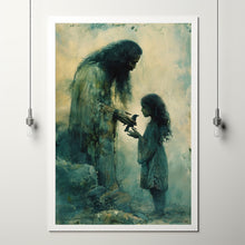 Understood and Loved, Christian Painting, Jesus and Girl, Poster Jesus Painting, Jesus with Kids, LDS Wall Art, Bible Art, Jesus Children