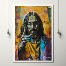 Jesus Nailed It Poster, Wall Art Gift Trendy Living Room Home Decor Framed Canvas Christian Nursery Decor