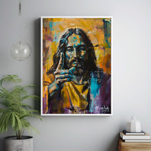 Jesus Nailed It Poster, Wall Art Gift Trendy Living Room Home Decor Framed Canvas Christian Nursery Decor