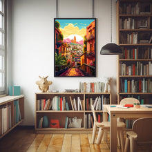 Mexico City Romantic Landscape - Enchanting Mexico Travel Poster | Ideal Wall Art and Travel Gift