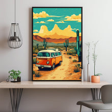 Mexico City Romantic Landscape - Enchanting Mexico Travel Poster | Ideal Wall Art and Travel Gift