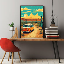 Mexico City Romantic Landscape - Enchanting Mexico Travel Poster | Ideal Wall Art and Travel Gift