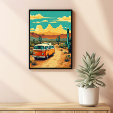 Mexico City Romantic Landscape - Enchanting Mexico Travel Poster | Ideal Wall Art and Travel Gift