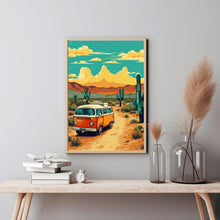 Mexico City Romantic Landscape - Enchanting Mexico Travel Poster | Ideal Wall Art and Travel Gift