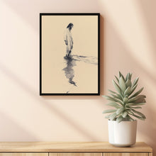 Jesus Christ Walking on Water, Christian Art, Poster Jesus Portrait, I Will Walk With Christ Poster, Jesus Oil Painting, Bible Verse Wall Art 11