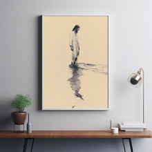 Jesus Christ Walking on Water, Christian Art, Poster Jesus Portrait, I Will Walk With Christ Poster, Jesus Oil Painting, Bible Verse Wall Art 11