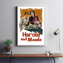Harold and Maude - Alternative French Film Movie Print Wall Art Poster