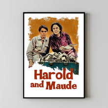 Harold and Maude - Alternative French Film Movie Print Wall Art Poster