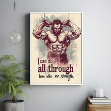 I Can Do All Through Him Who Me Strength Poster