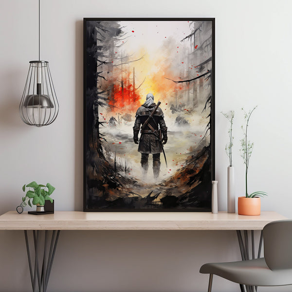Witch Fantasy Art Prints - Stunning Wall Art for Gamers and Fantasy Enthusiasts