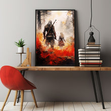 Witcher Poster and Wall Art - Witcher Fantasy Art Prints