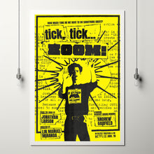 tick, tick... BOOM Movie Poster, Room Decor, Home Decor, Art Poster for Gift