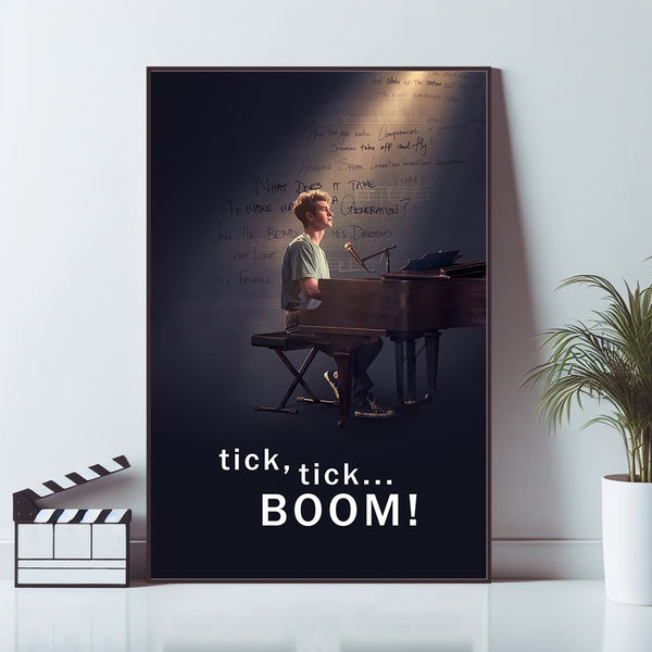 tick, tick... BOOM! Movie Poster, Wall Art Prints, Art Poster, Canvas Material Gift, Keepsake, Home Decor, Live Room Wall Art 1581435458