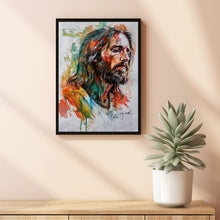 Resolute Gaze - Jesus Christ Art Print Spiritual Canvas Christian Wall Art Religious Decor Jesus Art Chruch 5