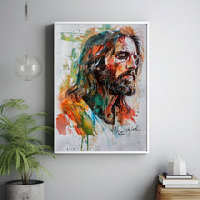 Resolute Gaze - Jesus Christ Art Print Spiritual Canvas Christian Wall Art Religious Decor Jesus Art Chruch 5
